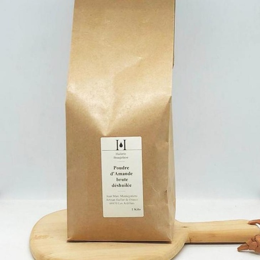 [MO-HBNOIPOUDES500-X] amande en poudre deshuilée 500g