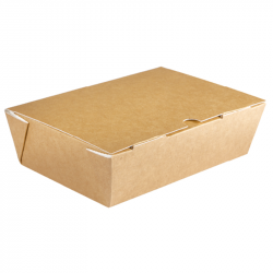 [MO-CA218C] barquette carton cannelé 20x14x6.5cm