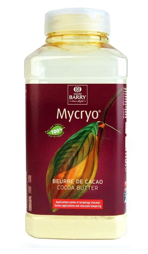 [MO-BEBEUCACMYC550] beurre de cacao Mycryo 550g