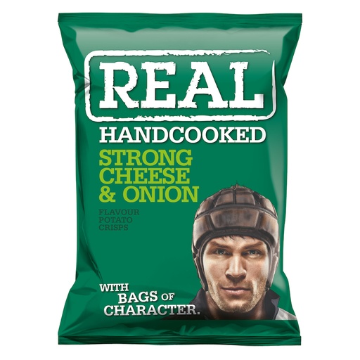 [MO-SICHICHEONI35RC] chips cheese & onion 35g (vert) Real Crisps