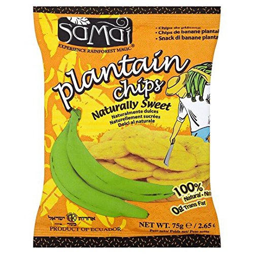 [MO-PBCHIPLASUC75G] chips de plantain sucré 75g