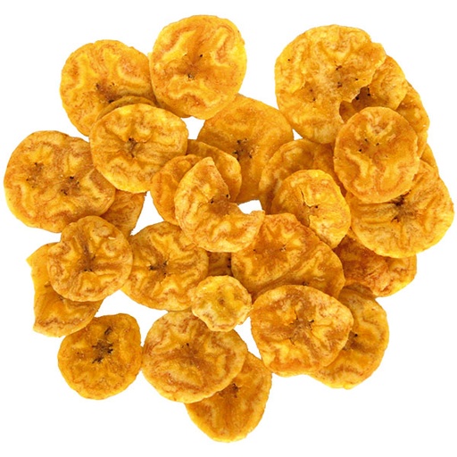 [MO-PBCHIPLASUC75G] chips de plantain sucré 75g