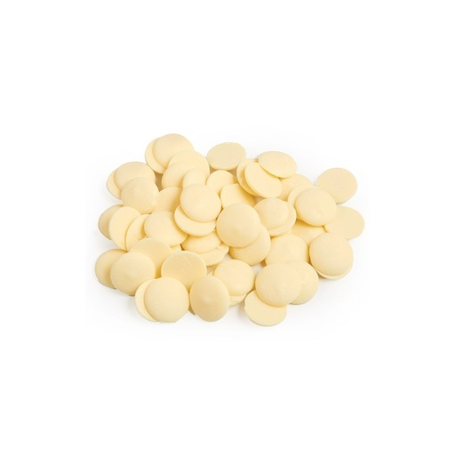[DP-FECHOCOUBLA36%] chocolat de couverture blanc bio 36% Dominica 1kg