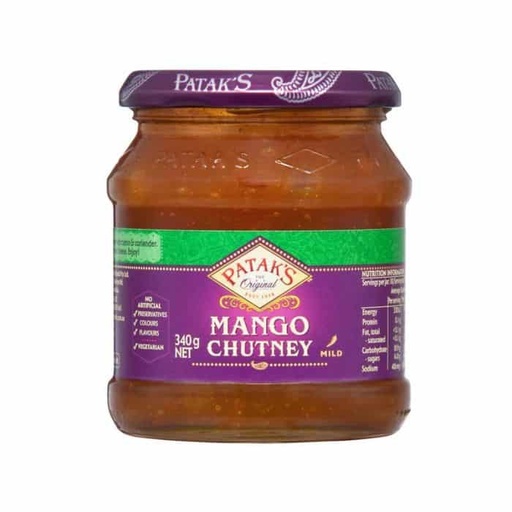 [MO-AGCHUMANDOU340] chutney de mangue doux 340g
