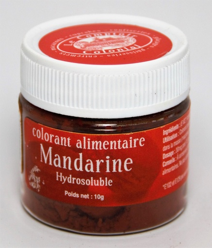 [DP-CCCOLHYDMANDA10G] colorant hydrosoluble mandarine 10g