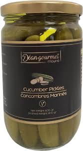 [MO-CHCONMARLIB600] concombres marinés LB 600g