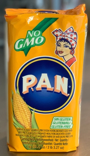 [MO-NAFARMAIJAUPAN1KG] farine de maïs JAUNE P.A.N 1kg