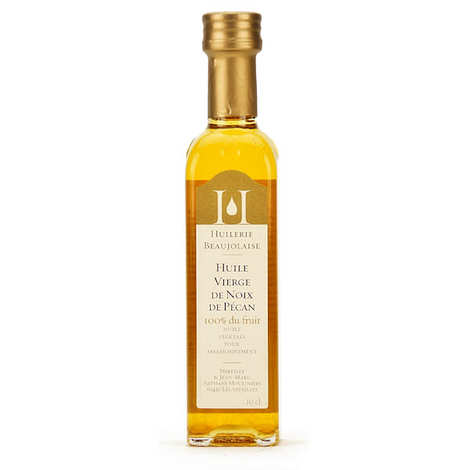 [MO-HBHUINOIPEC25CL] huile vierge de noix de pécan toastée 25cl HB