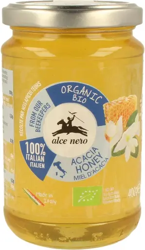 [MO-HVMIEACABIO400] miel d'acacia bio 400g