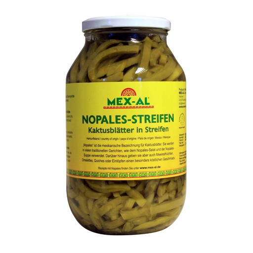 [MO-EMNOPLAMSAU2.8] nopales lamelles en saumure 2.8kg SM