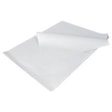 [MO-PA15-BL] papier ingraissable blanc 38x28cm