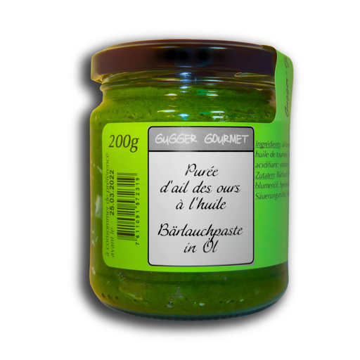 [MO-BRPURAILOUR400] purée d'ail des ours 400g