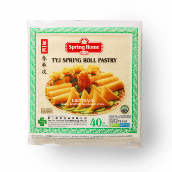[MO-NAPATROUPRI215] pâte pour rouleaux de printemps 215mm (spring roll)