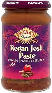 [MO-AGPATROGJOS283] pâte rogan josh 283g Patak's