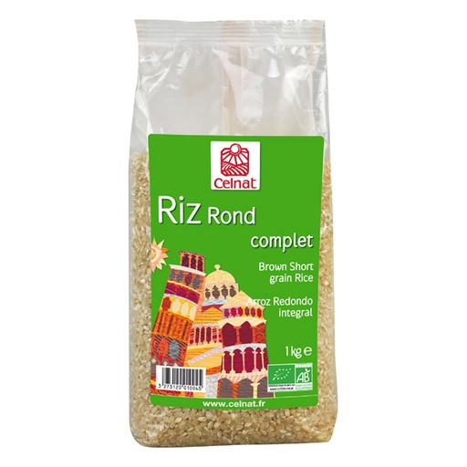 [MO-HVRIZRONCOMBIO1KG] riz rond complet bio 1kg